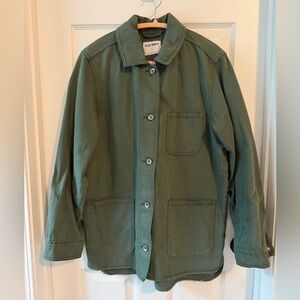 NWT Old Navy Oversized Shacket Shirt Jacket Women's size Small -olive army green